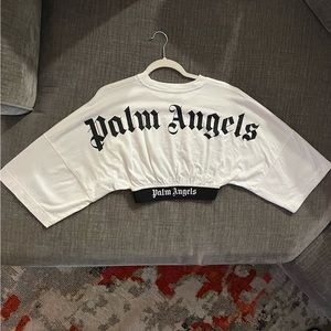 Womens Palm Angels Crop Top
